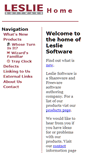 Mobile Screenshot of lesliesoftware.com